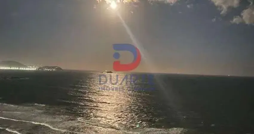 Apartamento frente ao mar – vista total para a praia das asturias – 200 m2, 3 suites, mobiliado