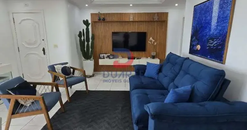 Apartamento Alto Padrao com Vista Mar – 214 m2 – 4 Dormitorios (2 Suites) – Praia do Tombo, Guaruja/SP