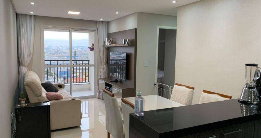 Apartamento com 2 dormitórios à venda, 57 m² por R$ 498.000,00 - Vila Galvão - Guarulhos/SP