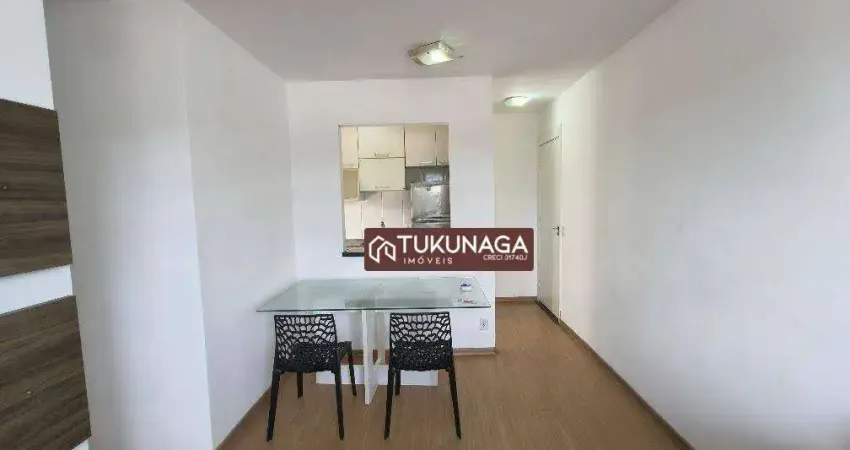 Apartamento com 2 quartos para alugar, 45 m² por R$ 2.549/mês - Ponte Grande - Guarulhos/SP