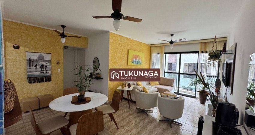 Apartamento Condomínio Edifício Navegante ll com 2 dormitórios à venda, 134 m² por R$ 500.000 - Jardim Las Palmas - Guarujá/SP