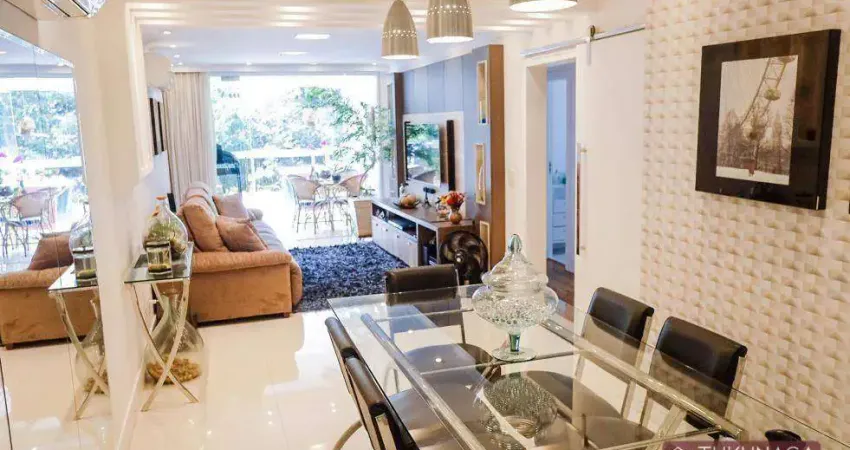 Apartamento com 3 dormitórios à venda, 114 m² por r$ 780.000 - praia de pitanqueiras - guarujá/sp