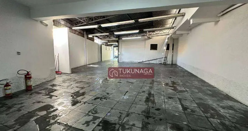 Salão para alugar, 230 m² por r$ 5.964,83/mês - vila fátima - guarulhos/sp