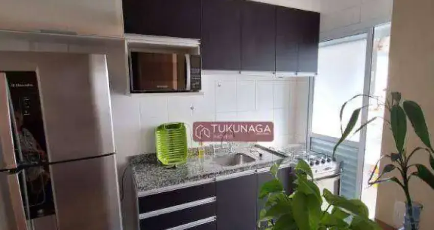 Studio com 1 quarto para alugar, 34 m² por r$ 2.600/mês - gopoúva - guarulhos/sp