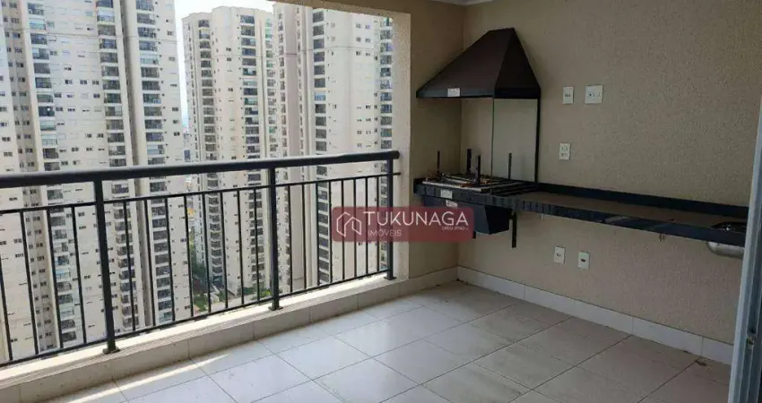 Apartamento com 3 quartos à venda, 154 m² por r$ 1.850.000 - jardim flor da montanha - guarulhos/sp