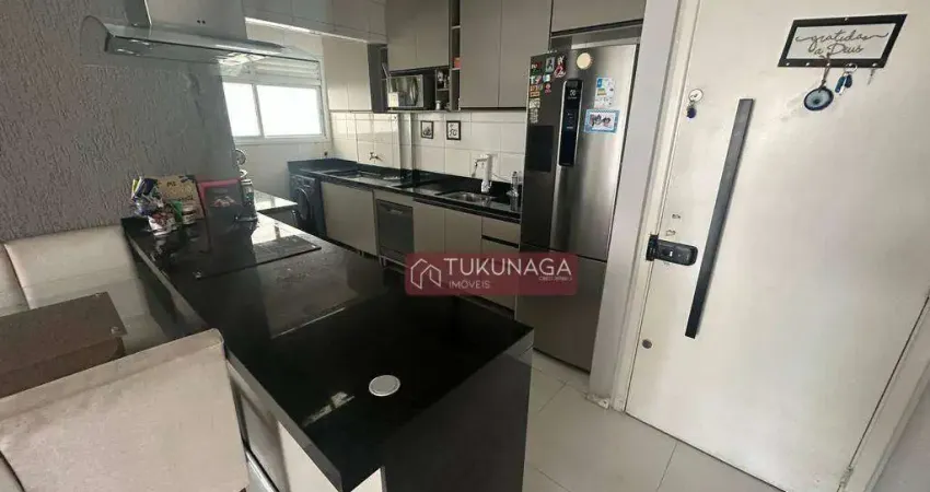 Apartamento com 3 dormitórios à venda, 76 m² por R$ 525.000,00 - Vila Rosália - Guarulhos/SP