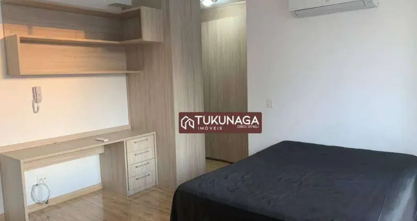 Studio com 1 dormitório para alugar, 36 m² por R$ 2.694,00/mês - Vila Augusta - Guarulhos/SP