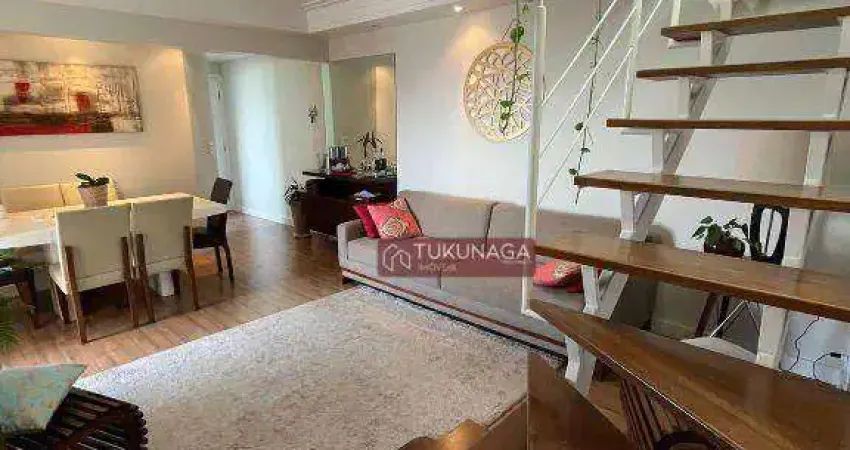 Cobertura Duplex na Vila Augusta com 3 dormitórios à venda, 190 m² por R$ 1.300.000 - Guarulhos/SP