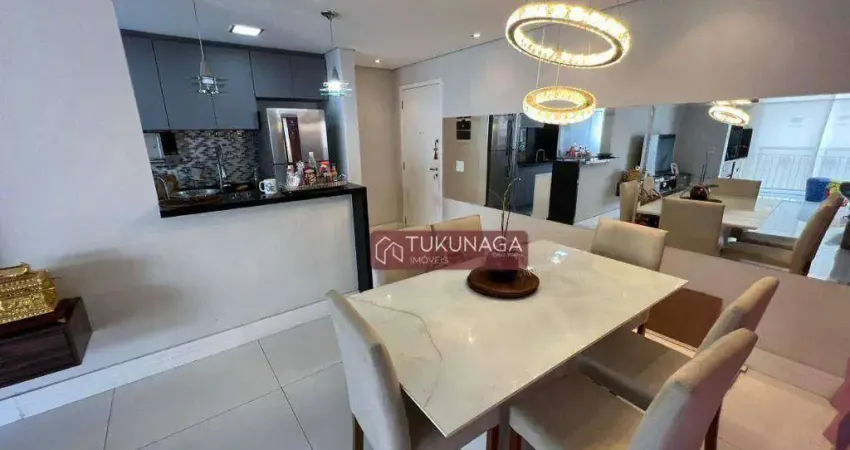 Apartamento com 2 dormitórios à venda, 83 m² por R$ 817.000,00 - Jardim Flor da Montanha - Guarulhos/SP