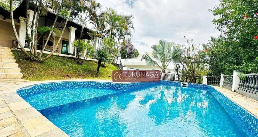 Chácara com Piscina, 4 dormitórios à venda, 1400 m² por R$ 1.390.000 - Taiacupeba - Mogi das Cruzes/SP