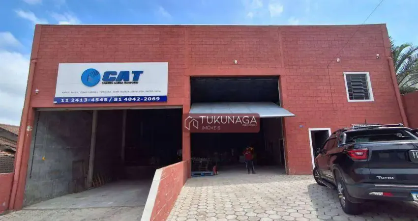 Galpão para alugar, 740 m² por r$ 15.545,00/mês - cidade nova bonsucesso - guarulhos/sp