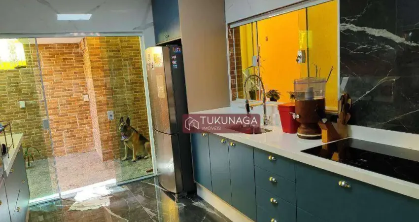 Sobrado com 3 quartos, à venda, 400 m² por r$ 1.375.000 - jardim terezópolis - guarulhos/sp