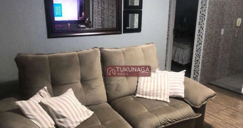 Apartamento Santa Cecília com 2 dormitórios à venda, 42 m² por R$ 210.000 - gua Chata - Guarulhos/SP