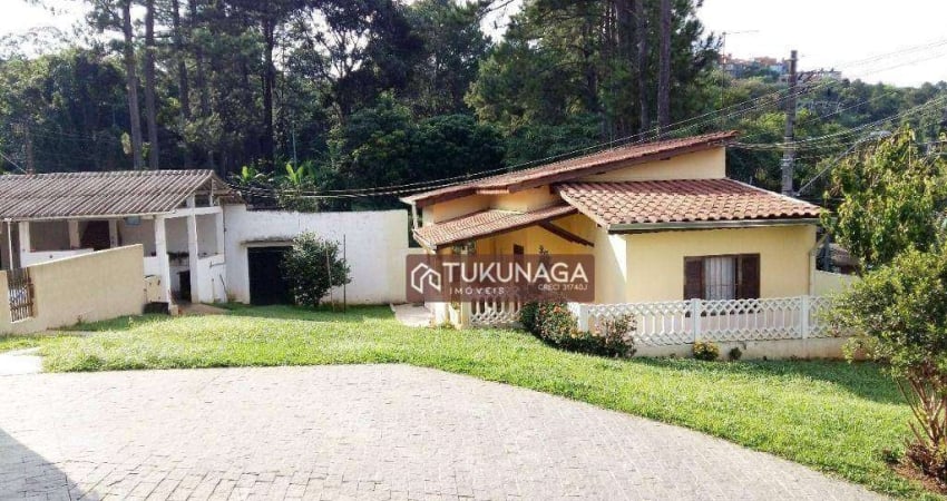 Terreno com 2 Casas, Piscina à venda, 112 m² por R$ 650.000 - Recreio São Jorge - Guarulhos/SP
