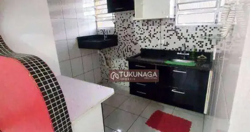 Casa com 2 dormitórios para alugar, 50 m² por r$ 1.524,00/mês - jardim maria dirce - guarulhos/sp
