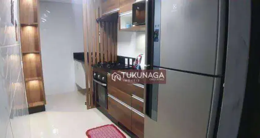 Apartamento com 2 dormitórios à venda, 46 m² por R$ 266.000,00 - Bonsucesso - Guarulhos/SP