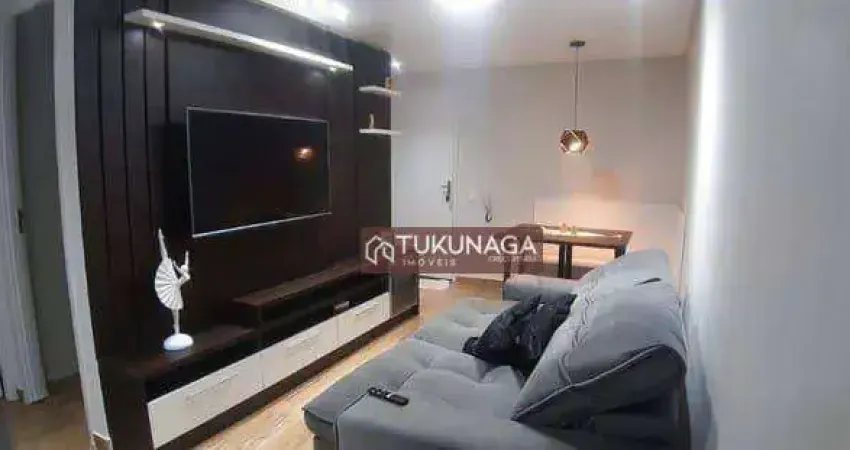 Apartamento com 2quartos à venda, 46 m² por r$ 245.000 - bonsucesso - guarulhos/sp