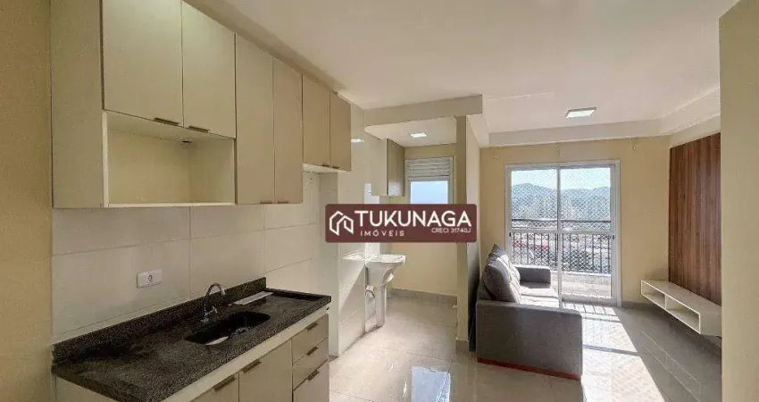 Apartamento com 2 quartos para alugar, 42 m² por R$ 2.750/mês - Vila Galvão - Guarulhos/SP