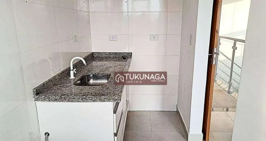 Apartamento com 1 dormitório para alugar, 31 m² por r$ 1.450,00/mês - vila ede - são paulo/sp