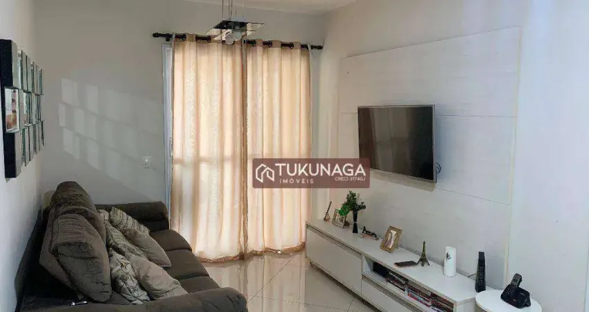 Apartamento com 2 dormitórios à venda, 64 m² por R$ 590.000,00 - Vila Augusta - Guarulhos/SP