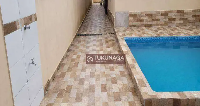 Casa com 2 dormitórios à venda, com 161m² por R$ 320.000 - Balneario Patrimonio das Américas - Mongaguá/SP