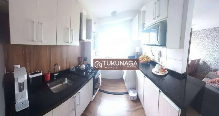 Apartamento com 2 dormitórios à venda, 47 m² por R$ 315.000,00 - Cocaia - Guarulhos/SP