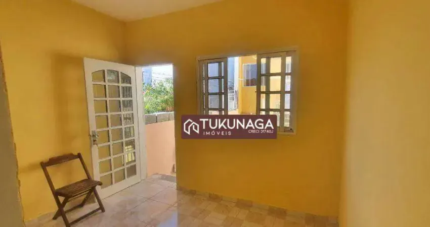 Casa com 1 dormitório para alugar, 35 m² por R$ 1.050,00/mês - Parque Continental I - Guarulhos/SP