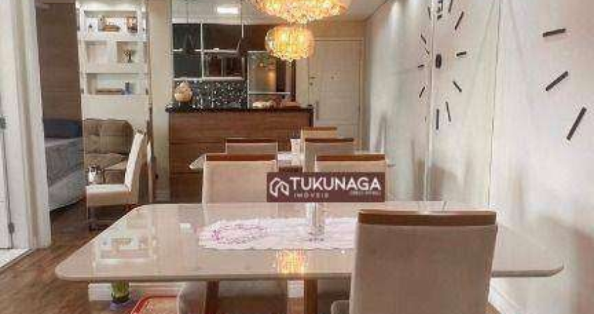 Apartamento com 2 dormitórios à venda, 52 m² por R$ 430.000,00 - Jardim Flor da Montanha - Guarulhos/SP