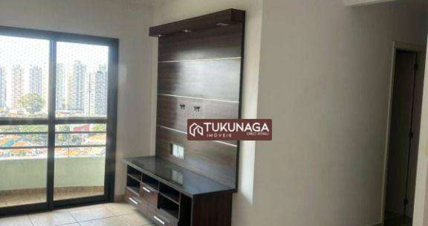 Apartamento com 3 quartos para alugar, 68 m² por R$ 3.913/mês - Gopoúva - Guarulhos/SP
