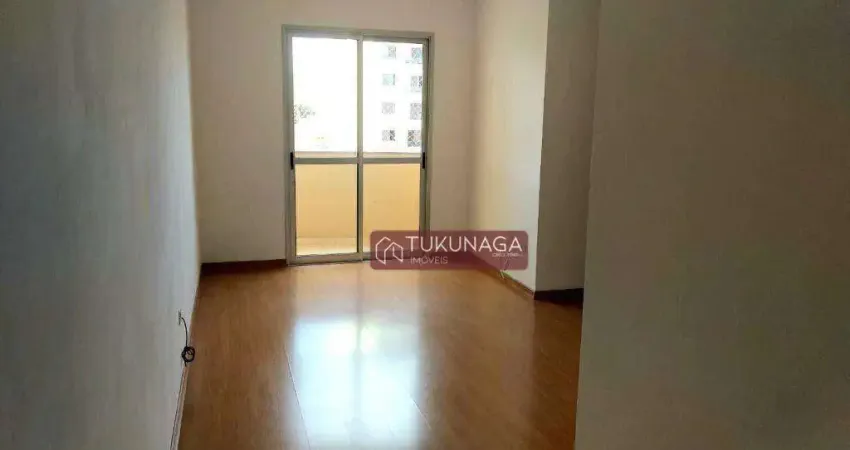 Apartamento com 2 quartos para alugar, 59 m² por R$ 2.545/mês - Vila Milton - Guarulhos/SP