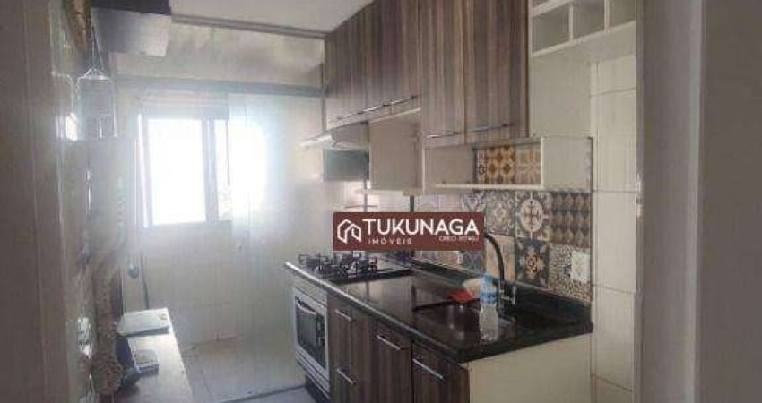 Apartamento com 2 dormitórios para alugar, 44 m² por R$ 2.264,18/mês - Ponte Grande - Guarulhos/SP