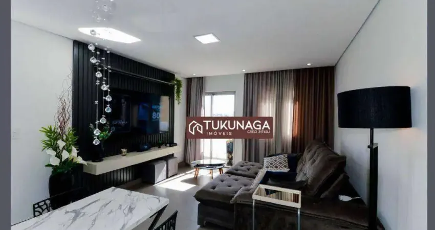 Apartamento com 2 quartos à venda, 75 m² por r$ 435.000 - centro - guarulhos/sp