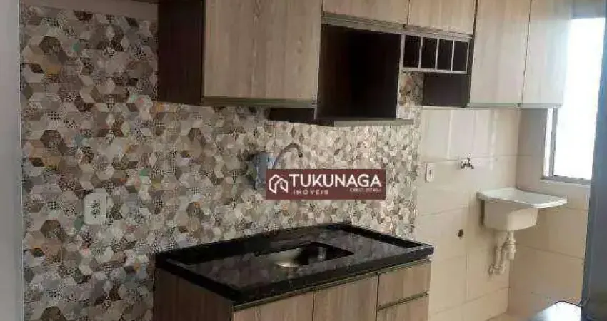 Apartamento com 2 quartos para alugar, 50 m² por r$ 1.900/mês - jardim adriana - guarulhos/sp