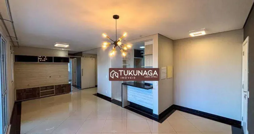 Apartamento com 3 quartos para alugar, 114 m² por r$ 6.978/mês - vila galvão - guarulhos/sp