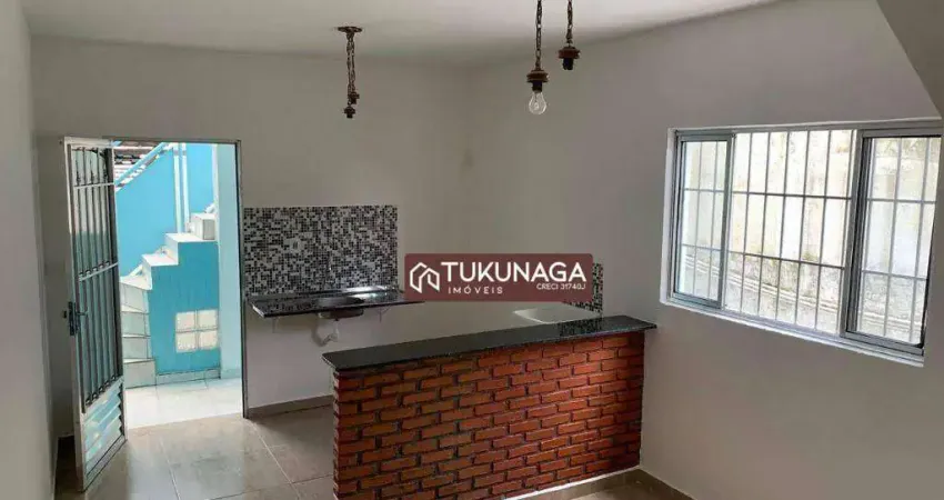 Casa com 1 quarto para alugar, 40 m² por r$ 984/mês - jardim bom clima - guarulhos/sp