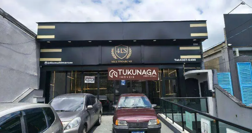 Salão para alugar, 380 m² por r$ 10.168,00/mês - cidade jardim cumbica - guarulhos/sp