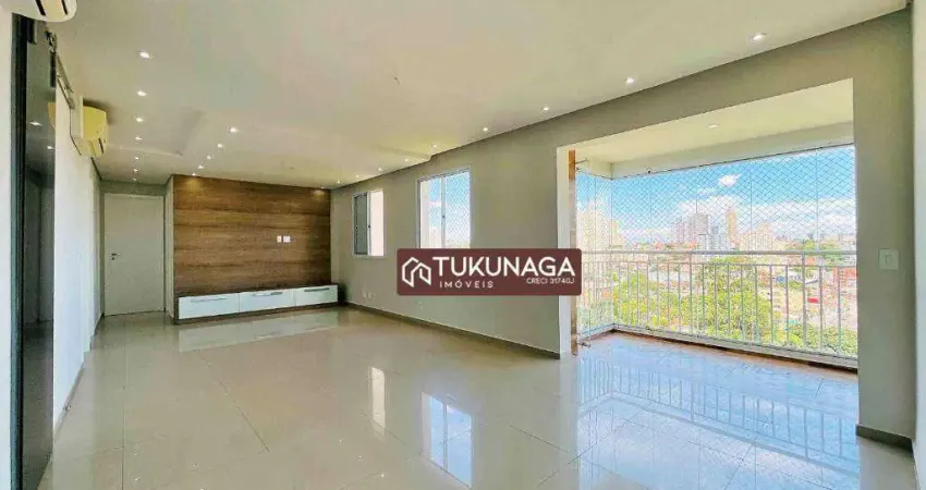 Apartamento com 3 quartos  à venda, 114 m² por r$ 990.000 - vila santo antônio - guarulhos/sp