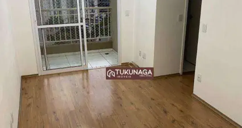 Apartamento com 2 dormitórios para alugar, 50 m² por r$ 2.550,00/mês - vila augusta - guarulhos/sp