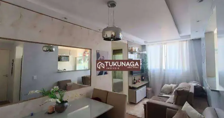 Apartamento com 2 quartos à venda, 45 m² por r$ 303.000 - gopoúva - guarulhos/sp