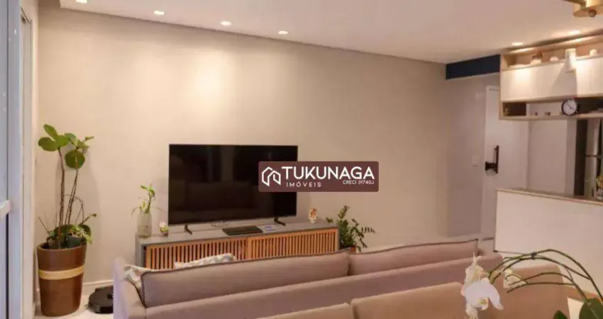 Apartamento com 2 quartos à venda, 65 m² por r$ 568.000 - vila rosália - guarulhos/sp