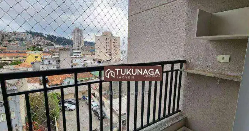 Apartamento com 2 dormitórios para alugar, 48 m² por r$ 2.620,00/mês - vila galvão - guarulhos/sp