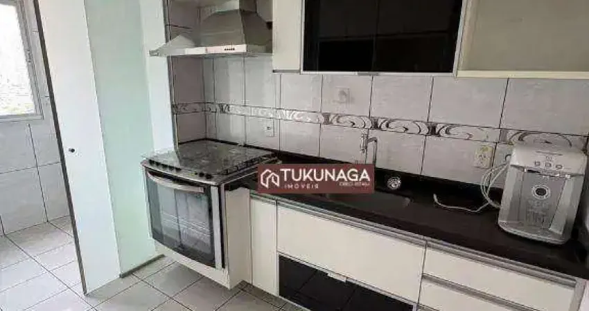 Apartamento com 2 quartos para alugar, 58 m² por r$ 2.600/mês - vila moreira - guarulhos/sp