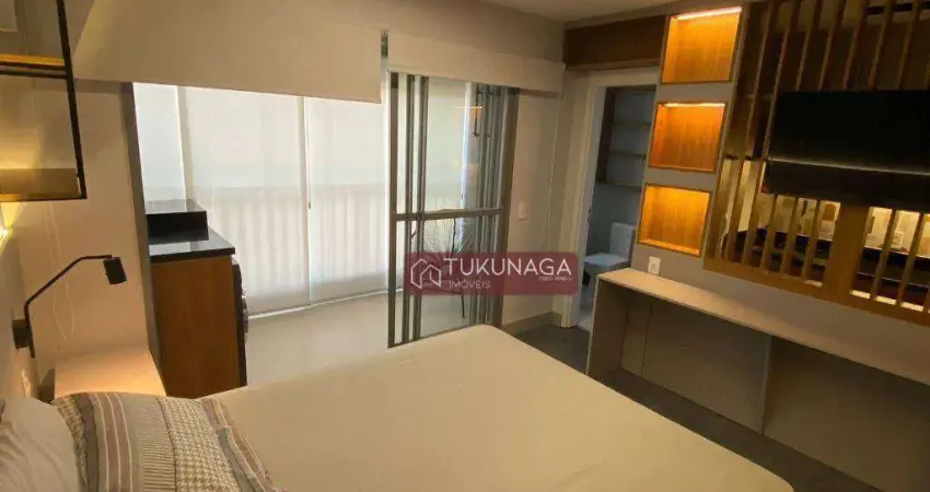 Studio com 1 dormitório para alugar, 29 m² por r$ 3.379,82/mês - vila mariana - são paulo/sp
