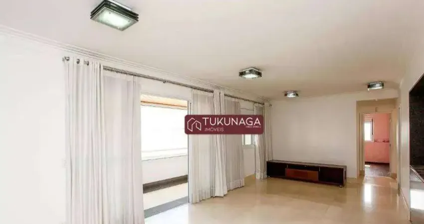 Apartamento com 3 quartos para alugar, 115 m² por r$ 9.080/mês - jardim zaira - guarulhos/sp