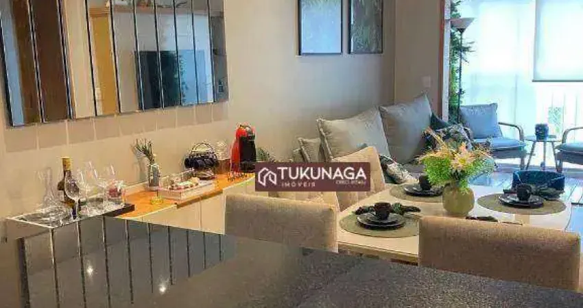 Apartamento com 2 quartos à venda, 58 m² por r$ 525.000 - jardim rosa de franca - guarulhos/sp