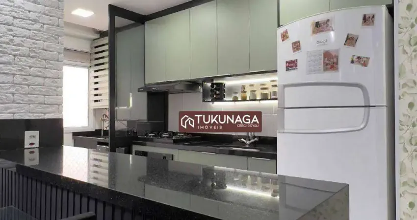 Apartamento com 3 quartos à venda, 65 m² por r$ 439.000 - jardim bela vista - guarulhos/sp