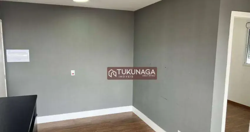 Apartamento com 2 quartos para alugar, 42 m² por r$ 2.515/mês - vila rosália - guarulhos/sp