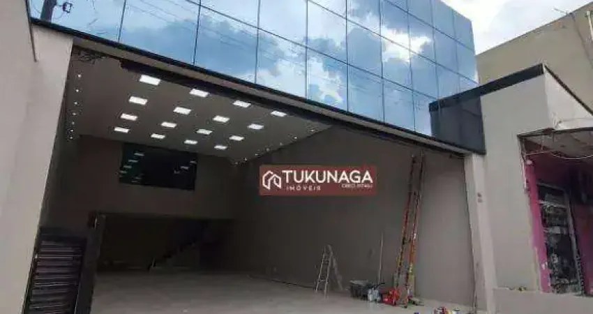 Salão para alugar, 230 m² por r$ 15.180,00/mês - picanço - guarulhos/sp