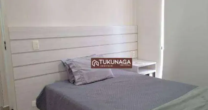 Studio com 1 quarto para alugar, 36 m² por r$ 3.085/mês - vila augusta - guarulhos/sp