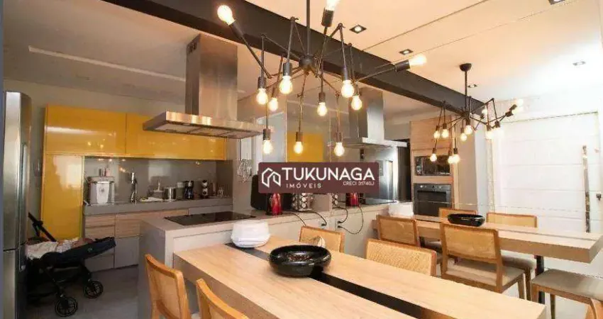 Apartamento com 2 dormitórios à venda, 95 m² por r$ 960.000 - vila augusta - guarulhos/sp